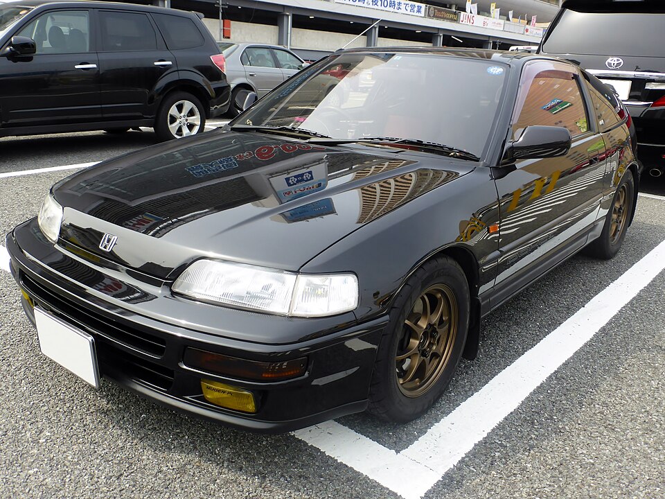 ホンダ CR-X 2代目 の正面写真