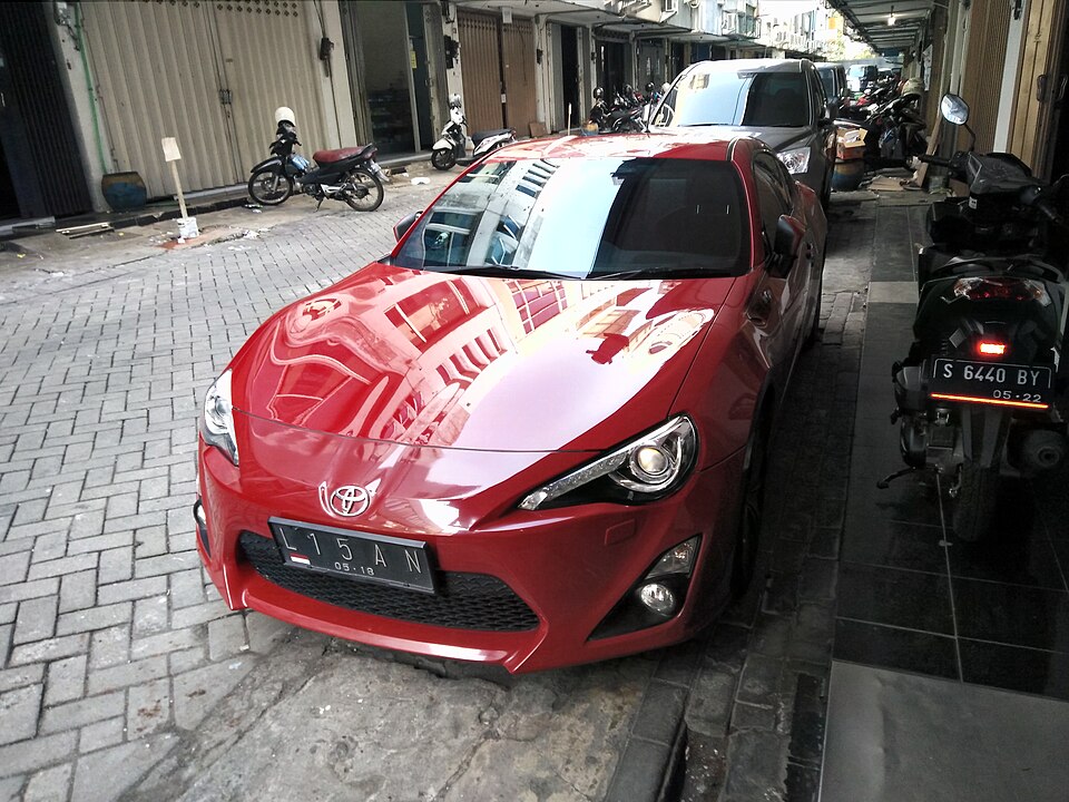 トヨタ 86/GR86 初代 の正面写真