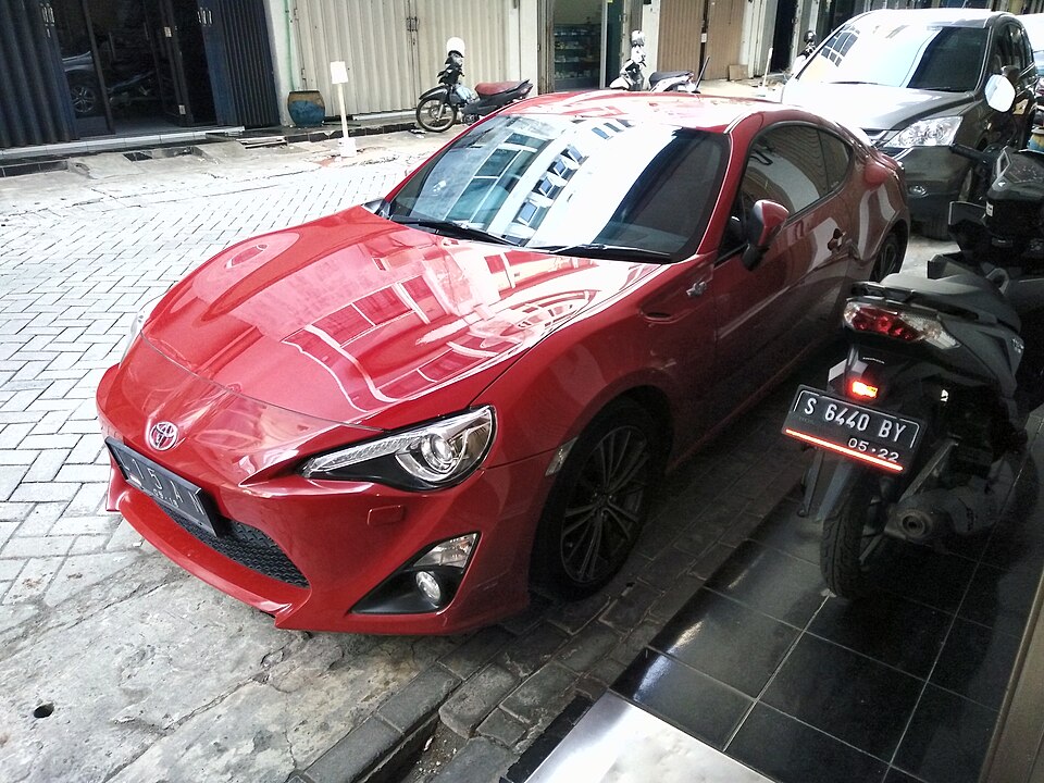 トヨタ 86/GR86 初代 の正面写真