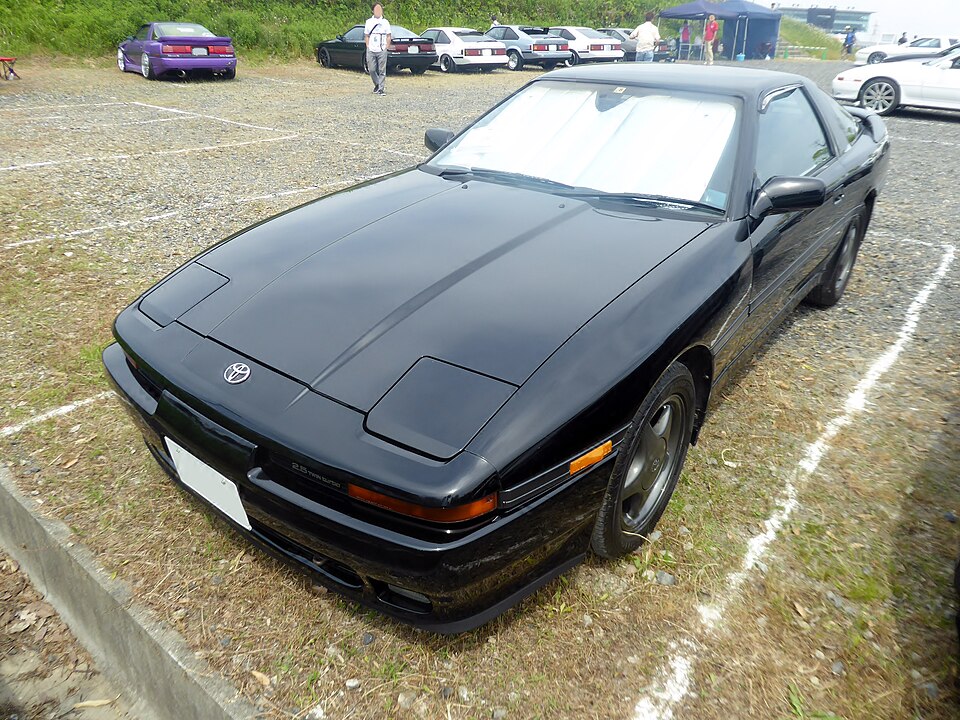 トヨタ スープラ 初代 の正面写真