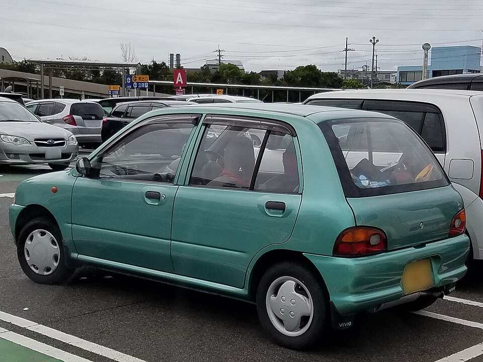 スバル ヴィヴィオ 初代 の外観写真